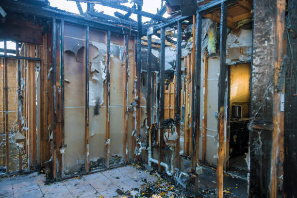 Professional Fire Board Up technician working in Arnold, PA